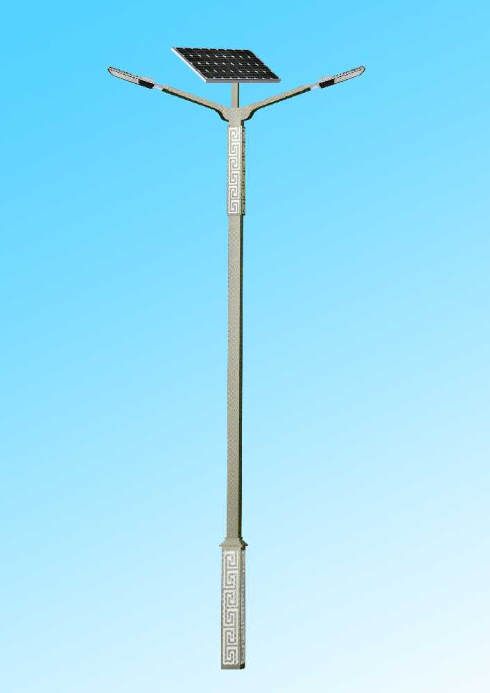 克拉玛依市市政道路太阳能路灯